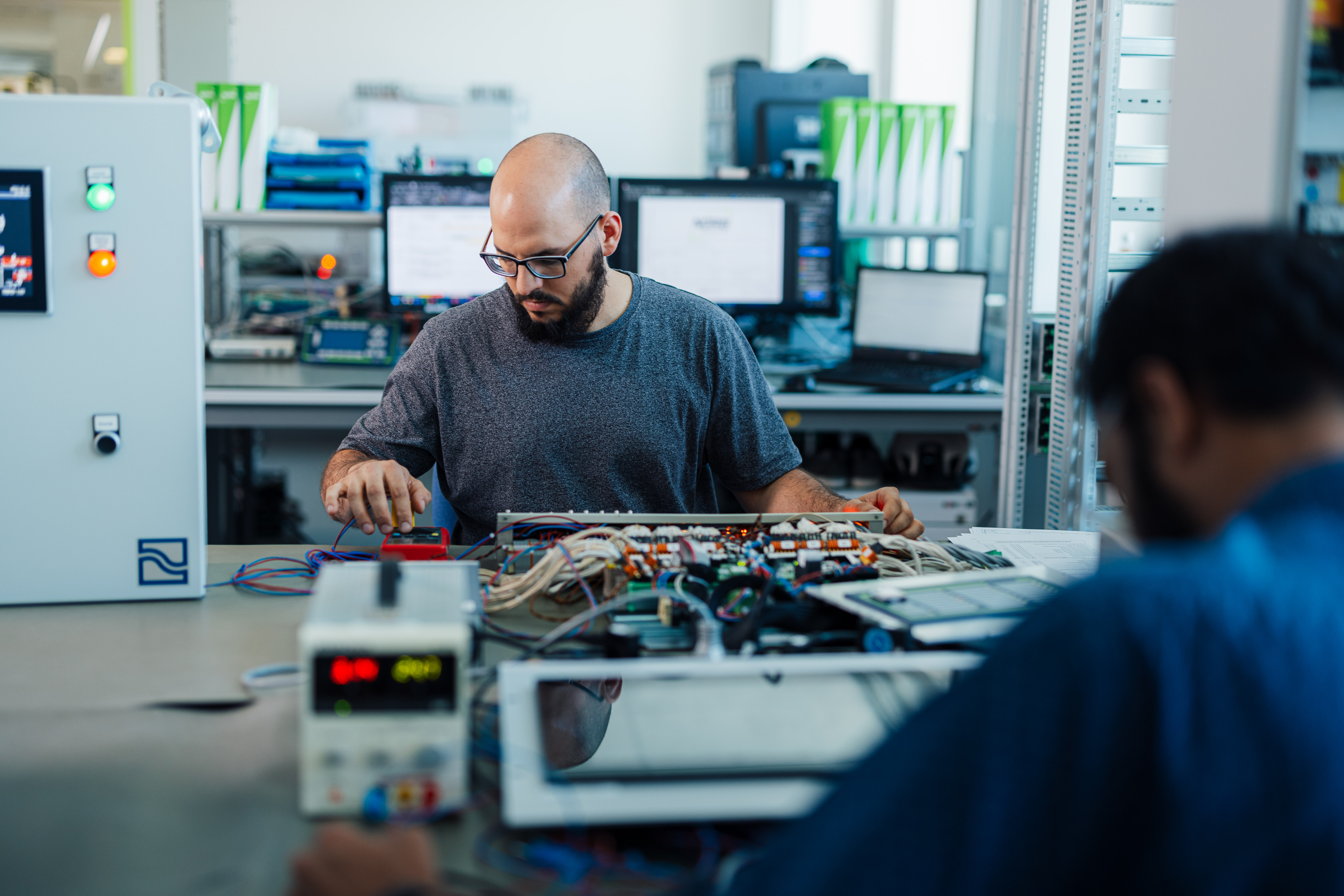 two developers working for maritime solutions